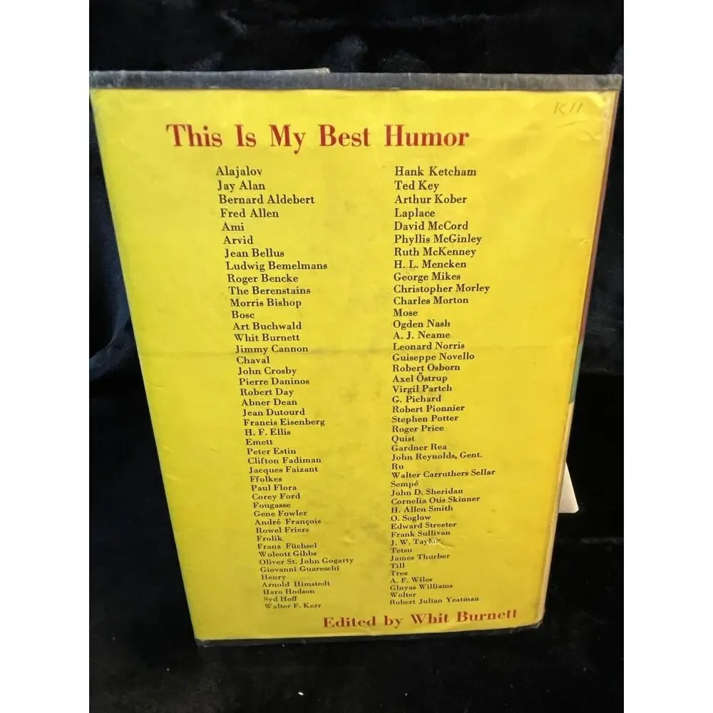 This Is My Best Humor Hardcover By Whit Burnett Published by Dial Press 1955